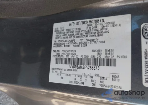 2014 Ford Mustang V6 Premium z USA, uszkodzony, nr VIN 1ZVBP8AM3E5268875